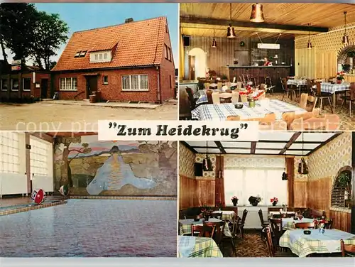 AK / Ansichtskarte Winterweyhe Hotel Zum Heidekrug Winterweyhe