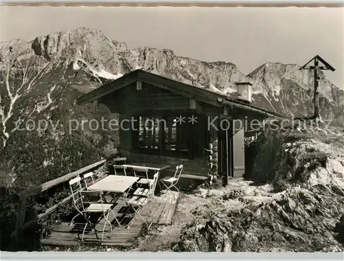 AK / Ansichtskarte Paulshuette Kneifelspitze Untersberg Paulshuette