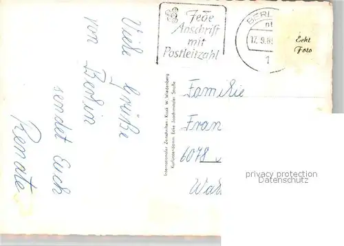 AK / Ansichtskarte Berlin Ernst Reuter Saal Siegessaeule Bahnhof Zoo Bahnhof Halensee Berlin