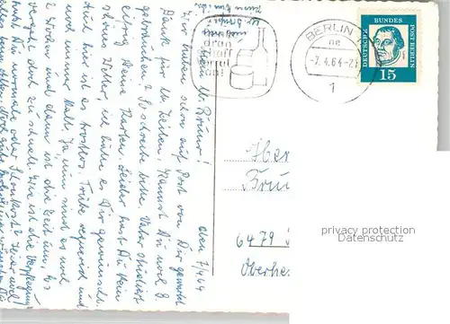 AK / Ansichtskarte Berlin Deutsche Oper Berlin