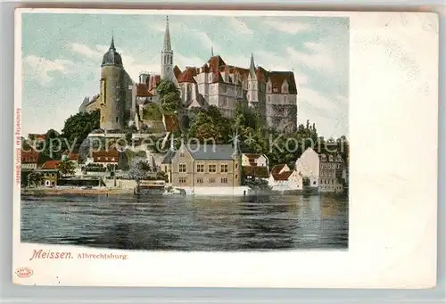 AK / Ansichtskarte Meissen_Elbe_Sachsen Albrechtsburg Meissen_Elbe_Sachsen