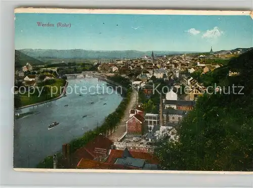 AK / Ansichtskarte Werden_Ruhr Ruhrpartie Werden Ruhr