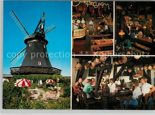 AK / Ansichtskarte Petersdorf_Fehmarn Historisches Restaurant S?derm?hle Windm?hle Petersdorf Fehmarn