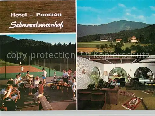 AK / Ansichtskarte Winden_Elztal Hotel Pension Schwarzbauernhof Winden Elztal