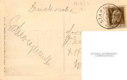 AK / Ansichtskarte Starnberg Starnberger See Bismarckturm Starnberg