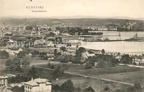 AK / Ansichtskarte Konstanz_Bodensee Panorama Konstanz_Bodensee