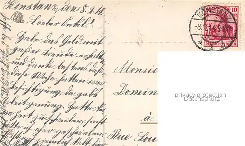 AK / Ansichtskarte Konstanz_Bodensee Hafen Konstanz_Bodensee