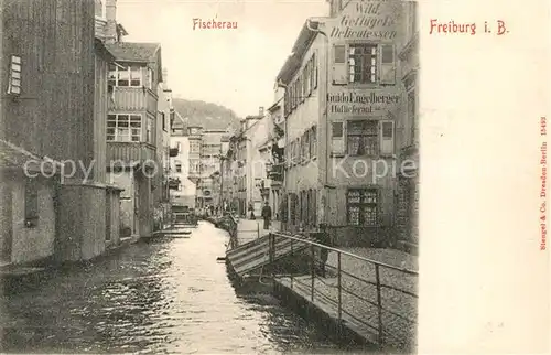 AK / Ansichtskarte Freiburg_Breisgau Fischerau Freiburg Breisgau
