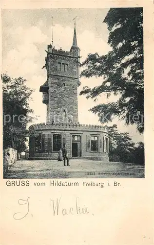 AK / Ansichtskarte Freiburg_Breisgau Hildaturm Freiburg Breisgau