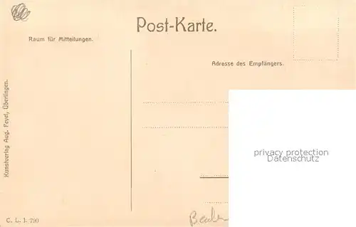 AK / Ansichtskarte ueberlingen_Bodensee Luziengasse ueberlingen Bodensee