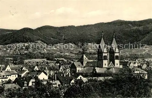 AK / Ansichtskarte Offenburg Kirche Panorama Offenburg