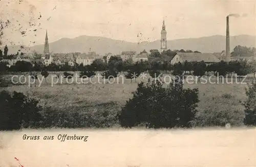 AK / Ansichtskarte Offenburg Panorama Offenburg