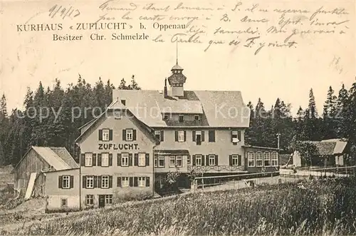 AK / Ansichtskarte Zuflucht Kurhaus Zuflucht