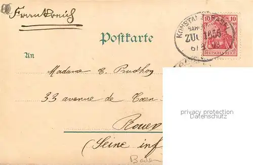 AK / Ansichtskarte Konstanz_Bodensee Hafen Konstanz_Bodensee