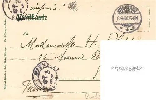 AK / Ansichtskarte Konstanz_Bodensee Stadtpanorama Konstanz_Bodensee