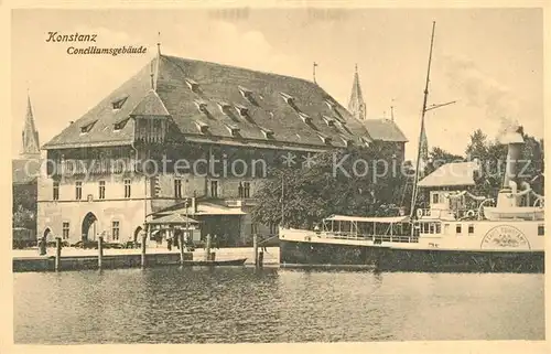AK / Ansichtskarte Konstanz_Bodensee Conciliumsgebaeude Konstanz_Bodensee