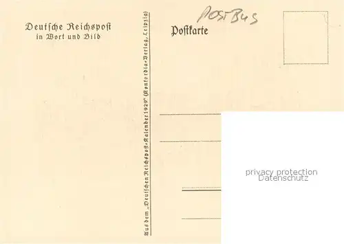 AK / Ansichtskarte Postbus Deutsche Reichspost Reit Reiteralm 3 Br?der  