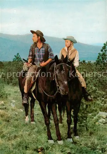 AK / Ansichtskarte Kino_Film Unter Geiern Elke Sommer Taddy Fox  