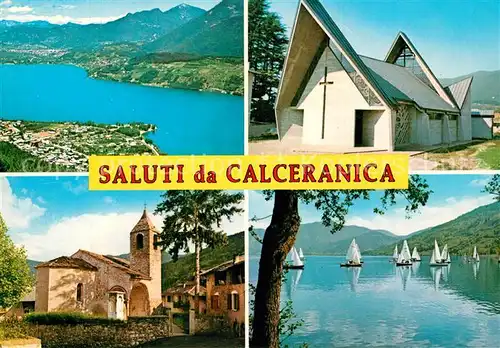 AK / Ansichtskarte Calceranica_al_Lago Lago di Caldonazzo Kapelle Kirche Calceranica_al_Lago
