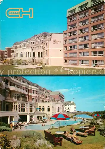 AK / Ansichtskarte Bournemouth_UK Carlton Hotel East Overcliff Bournemouth UK