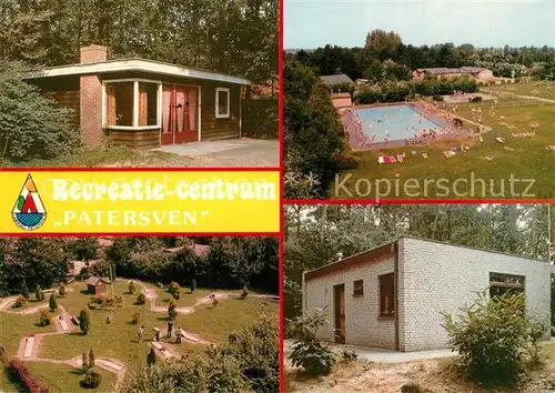 AK / Ansichtskarte Wernhout_Grens Recreatie centrum Patersven Camping Minigolf Pool Wernhout Grens