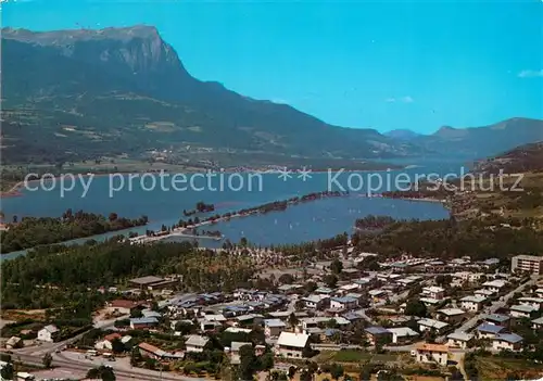 AK / Ansichtskarte Embrun Le Plan deau et le Lac de Serre Poncon Embrun