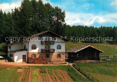 AK / Ansichtskarte Voeran_Verano Leadner Alm Voeran Verano