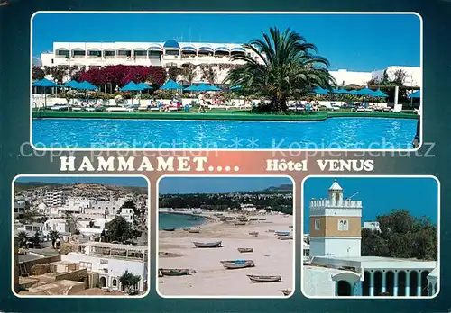 AK / Ansichtskarte Hammamet Hotel Venus Teilansichten Hammamet