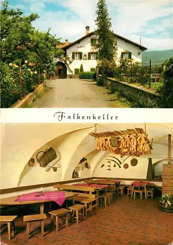AK / Ansichtskarte Girlan Falkenkeller Gaststube Girlan