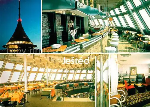 AK / Ansichtskarte Jested Turm Restaurant Bar  Jested