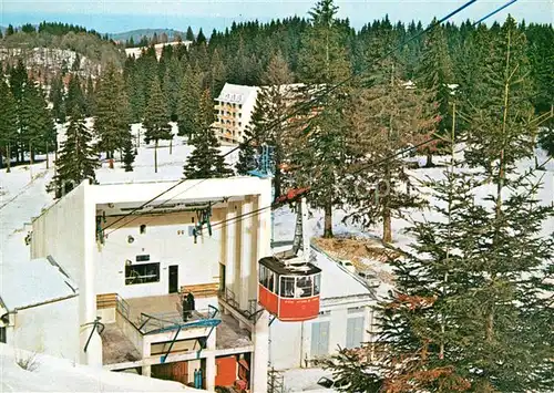 AK / Ansichtskarte Poiana_Brasov Station teleferique le depart 