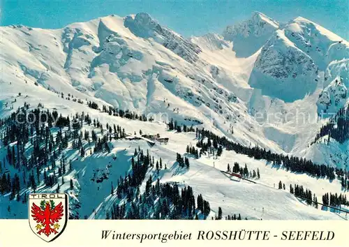 AK / Ansichtskarte Seefeld_Tirol Fliegeraufnahme mit Rosshuette Seefeld Tirol