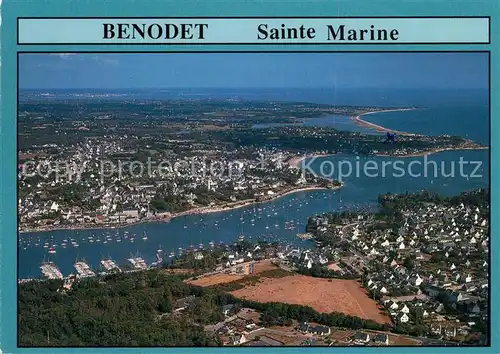 AK / Ansichtskarte Benodet Sainte Marine Vue aerienne Benodet