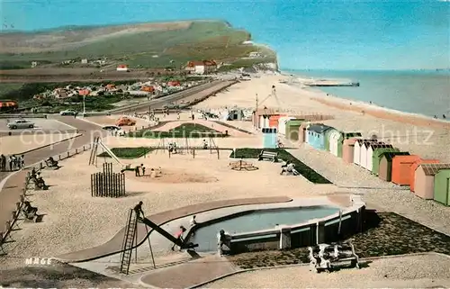 AK / Ansichtskarte Criel sur Mer La Plage et Jardin d enfants Criel sur Mer