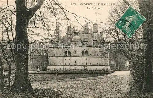AK / Ansichtskarte Angerville Bailleul Chateau Angerville Bailleul