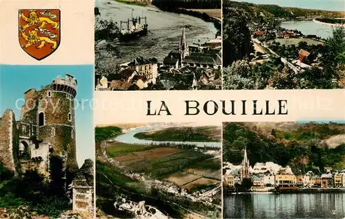 AK / Ansichtskarte La_Bouille_Seine Maritime Chateau Robert le Diable Boucle de la Seine La_Bouille_Seine Maritime