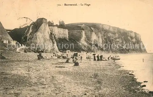 AK / Ansichtskarte Berneval_sur_Mer La Plage Berneval_sur_Mer
