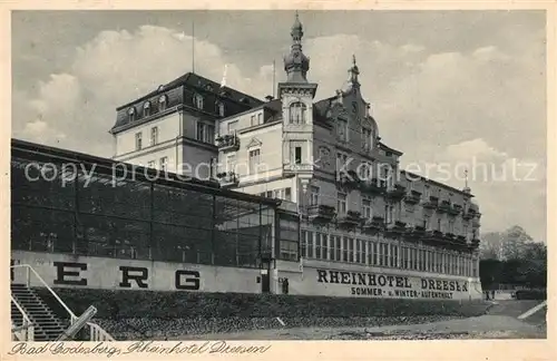 AK / Ansichtskarte Bad_Godesberg Rheinhotel Dreesen Bad_Godesberg