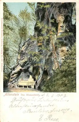 AK / Ansichtskarte Altensteig_Schwarzwald Der Blumenkorb Altensteig_Schwarzwald