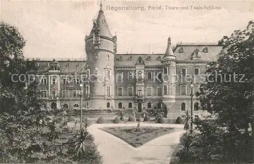 AK / Ansichtskarte Regensburg F?rstliches Thurn  und Taxis Schloss Regensburg