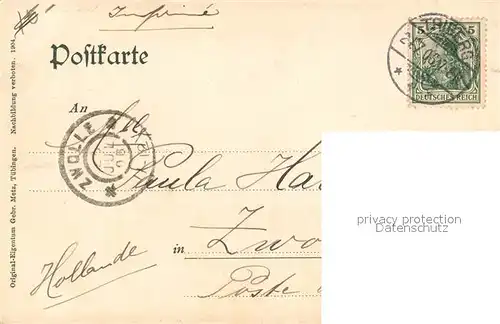 AK / Ansichtskarte Triberg_Schwarzwald Mittlerer Wasserfall Triberg Schwarzwald