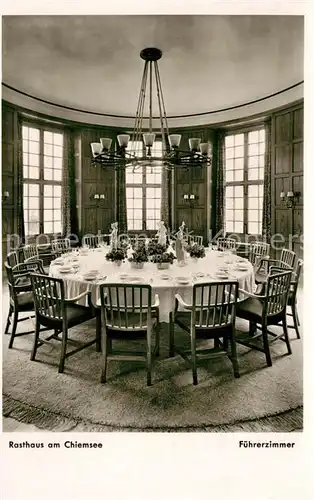 AK / Ansichtskarte Chiemsee Rathaus F?hrerzimmer Chiemsee