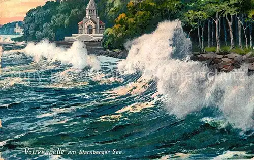 AK / Ansichtskarte Starnberg_See Votivkapelle Starnberg See