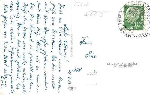 AK / Ansichtskarte Nierstein_Rhein Weingebiet Rhein Nierstein_Rhein