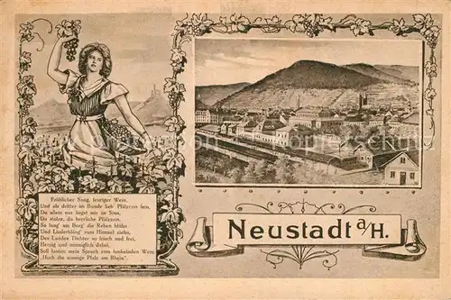 AK / Ansichtskarte Neustadt_Haardt  Neustadt_Haardt