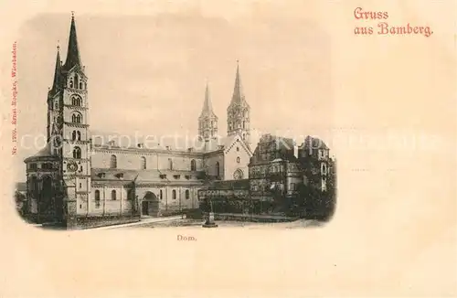 AK / Ansichtskarte Bamberg Dom Bamberg