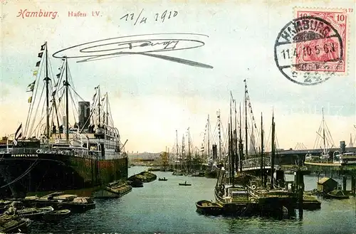 AK / Ansichtskarte Hamburg Hafen  Hamburg