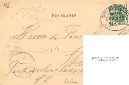 AK / Ansichtskarte Konstanz_Bodensee Conciliumsgebaeude Konstanz_Bodensee