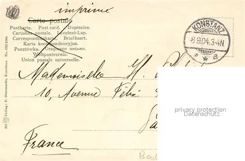 AK / Ansichtskarte Konstanz_Bodensee Landungssteg Konstanz_Bodensee