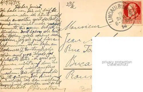 AK / Ansichtskarte Lindau_Bodensee Brandung Eisenbahndamm Lindau Bodensee